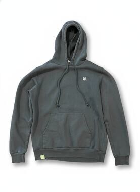 Jerico Hooded Sweatshirt S/M Unisex Pullover Streetwear Thrash Black